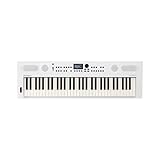 Roland GO:KEYS 5 Music Creation Keyboard | 61-Note Keyboard | ZEN-Core Engine with Over 1000 Onboard Sounds | Built-In Stereo Speakers | Mic Input | Bluetooth Audio/MIDI Support, White