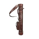 TOURBON Vintage Golf Sunday Carry Bag with Ball Pocket Portable Golf Club Travel Case for Diving Range
