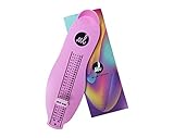 Milam London Professional Family Foot Measure Sizer Device Child/Adult UK Sizes 2-12 / EU Sizes 18-47 (Pink)