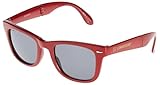 Cressi Unisex Taska Sports Sunglasses, Red/Dark Grey Lens, Uni