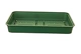 Whitefurze Set of 5 Plastic Garden Greenhouse Seed Tray - Medium Seed Tray 38cm