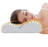 Ecosafeter 2025 New Upgrade Memory Foam Pillow- Cervical Orthopedic Deep Sleep Neck Pillow-Superior Comfort for Neck Shoulder Pain Sleeping