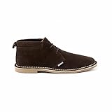 Lambretta Men's Camden 2 Desert Boot, Brown Suede, Size 10