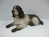 Companions SPRINGER SPANIEL PUP DOG SCULPTURE 2236B Handpainted Height 5cm
