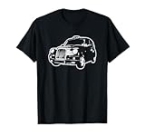 Taxi London Black Cab Outline Novelty Souvenir Memorabilia T-Shirt