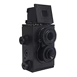 TLR Camera 35mm Film Twin Lens Reflex Kit, Dual Lens Film Camera DIY Classic Retro Double Reflex Film Camera TLR Camera for 35MM 135 Film