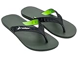 Rider Men's Street Duo Thong Ad Flip-Flop, Black, 9.5/10 UK