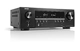 Denon AVC-S670H 5.2 Channel AV Amplifier, Home Cinema Amplifier, Alexa Compatible, Dolby DTS-HD, Bluetooth, AirPlay 2 and HEOS Built-in Multiroom Audio