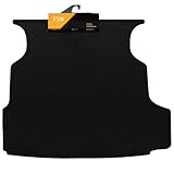 FSW - Tailored Mats - Fits Nissan PRIMERA 2002-2008 Boot Mat - Black Carpet - Anti Slip Mat - Non Slip Car Boot Floor Mat, Fitted With Granulated Backing, Edged With Black Cloth Binding