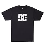 DC Shoes Young Mens Star T-Shirt, Black, M EU
