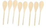 Baker Ross E8262 Wooden Spoons to Decorate - Pack of 8, Craft Kits for Kids to Make and Design for Art Activities,24cm