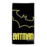 ARDITEX, Batman Beach Towel, Fan Item, Beach Towel Child, Microfibre Towel, Large, 170 x 90 cm, for Pool, Shower, Bathroom, Deck Chair, 240 g/m², 100% Polyester