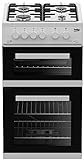 Beko KDVG593W 50cm Gas Cooker with Gas Grill - White - A+ Rated