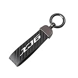 shuoyouer Motorcycle Leather Rope Keychain Key Ring For YAM&AHA XJ6 N/DIVERSION 2009-2015 2010 2011 2012 2013 2014
