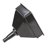 Silverline Funnel with Filter 255 x 165mm (199285), Black