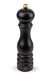 PEUGEOT - Paris u'Select 22 cm Pepper Mill - 6 Predefined Grind Settings - Made with PEFC Certified Wood - Made in France - Chocolate Colour