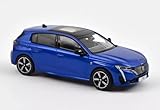 NOREV 1/43 PEUGEOT 308 GT 2021 VERTIGO BLUE NOREV PEUGEOT 308 GT MINI CAR