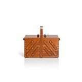 Prym Sewing Basket, Wood, Brown, M