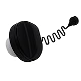 YUCHENSHLP Black Fuel Filler Cap Fits Nissan All Models Petrol & Diesel With Screw In Cap