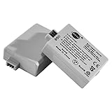 DSTE 2PCS LP-E5 Li-Ion Battery Compatible with Canon EOS 450D, EOS 500D, EOS 1000D, Kiss F, Kiss X2, Kiss X3, Rebel XS, Rebel XSi