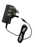 12V 2A Cable UK compatible for BraZen Spirit 2.1 Bluetooth Gaming Chair duo Power Supply plug