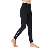 EUPTE 2mm Diving Wetsuit Pants Swimming Pants Leggings for Women Men (women, 2XL)