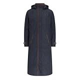 WALKER AND HAWKES - Jack Murphy Men's Emmet Long Waterproof Riding Coat - Navy - M