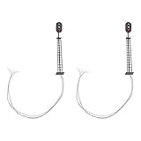 WANGCL 2PCS Model Railway 3-Light Block Signals G/Y/R HO or OO Scale 8.4cm 3V Led