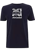 911 Flat Six 6 Aircooled Men's T-Shirt Engine RS 993 SC Turbo 964 1970 Car (XX Large, Navy Blue)