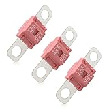 NOTISH High Current 175A Midi Fuse, Plastic and Zinc, 3 Pcs, for Cars, Trucks, Construction Vehicles, Electrocar Golf Cart, Motorhome