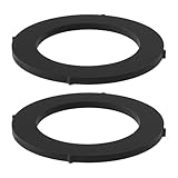 EMSea 2Pcs Gas Cap Gasket 17631-ZE1-000 58x39x3mm Compatible with Honda CB CY XL 50