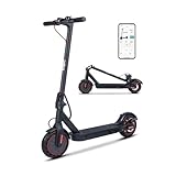 Chaos GT8 XR Xtra Range Electric Scooter – 350w Motor, 36V 10Ah Battery, 15.5mph Smart App-Enabled | 15.5 Mile Range, 8.5" Solid Tyres, Dual Brake System, Foldable Lightweight E-Scooter – IP54
