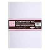 Anita's Parchment Vellum, A4, White, 150gsm, Pack of 10, for Writing, Printing, Scrolls, Books, Art, Craft, Wedding Invitation