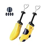 ZENO Shoe Stretcher Mens | Shoe Tree To Expand, Extend, Widen Your Shoes | Adjustable To Fit All Shoes | Ultra Durable Plastic Boot Stretcher | 2 Stretchers Included