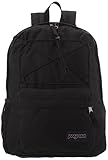 JANSPORT FLEX PACK Backpack, 15 inch padded laptop compartment, Black (Black)