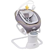 Graco All Ways Soother 2-in-1 Baby Swing and Portable Rocker (Birth to 6 Months Approx, 0-9kg), with Vibration and Adjustable Swing Speed, Stargazer