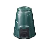 330 litre Compost Converter, Organic Garden Composter, Includes Base Plate bundle - Green
