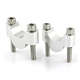 Bar Riser Mount For CBF500 1000 For CB250F For Hornet250 For CBX750 22mm 7/8" Handlebar Fat Riser Mounting Risers(S Riser 20mm)