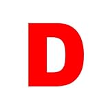 Chicbanners Pack of 2 Self Adhesive Learner Driver D Plates For Wales Welsh Dysgwr D Plates Car/Motorbike 180mmx180mm