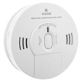 Kidde 10SCO Combination Smoke and Carbon Monoxide Alarm with Voice Notification and Alarm - Dual CO Detector and Fire Alarm with 10 Year Sensor Life - 10 Year Warranty