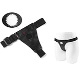 Strap-ons Realistic Straps On Kit Body Pegging Strap Ons Relaxing Waist Pants Wearable Straps Set Wand Soft Toys Adjustable Strapless Waist Pants for Women Men Beginner