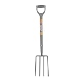 Spear & Jackson 1680NB Neverbend Carbon Digging Fork, 99.5 x 20.5 x 10 cm