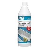 HG Hygienic Whirlpool Bath Cleaner, Naturally Formulated Jetted Bath Spa & Hot Tub Cleaner, Effective Jacuzzi Bath Cleaner, Removes Scale Grease, Soap, Oil & Odours - 1L