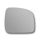 Less4spares Wing Mirror Glass Right Compatible with VW Caddy 2004-2015 STICK-ON Driver Off Side with Blind Spot