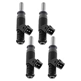 Car Fuel Injector Nozzle for BMW for 116i for 118i for 120i for E87 for 316i 2001 2002 2003 2004 2005 2006 2007 2008 2009 2010 2011 2012 4pcs Car Fuel Injectors 13537506158 Car Fuel Injector