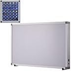 Portable X-ray Led Film Viewer Adjustable Brightness, X-ray Viewer Film Illuminator Light Box with Bracket for Clinic Hospital(410x470x55mm)