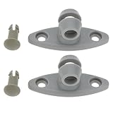 SG Store 2pcs Door Support Fixing Bracket 46.3 x 16.6 x 20.5 mm Gas Strut Bracket Compatible with Swift Sterling Sprite Caravan CCDS10 Gas Strut Gray with Pin