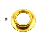 Motocross Motorbike Wind Horn Cup Motorcycle Carburetor Air Filter Cup 40MM For Dellorto PHBL PHBH Carb Parts(Golden)