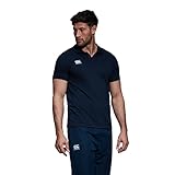 Canterbury CCC Waimak Polo Shirt, Men's Rugby Shirt, Casual Cotton Top For Long Lasting Comfort