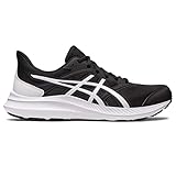 ASICS Jolt 4 Mens Running Shoes Black/White 7 (41.5)